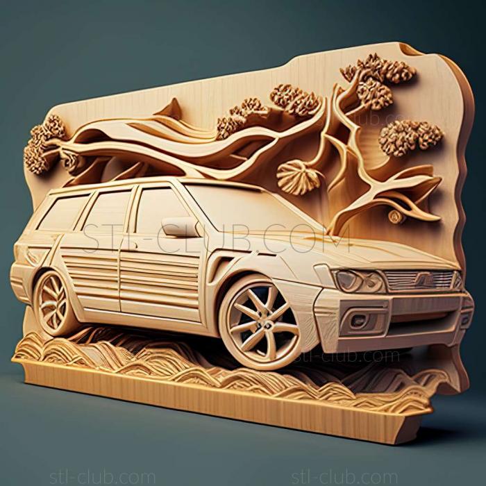 3D мадэль Nissan Stagea (STL)